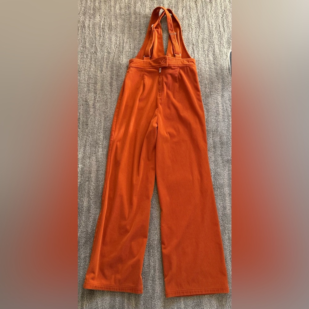 Rust Orange Wide-Leg Pants - Picture 2 of 4
